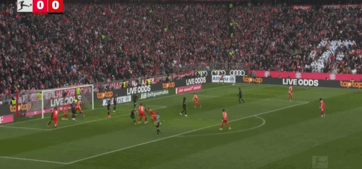 半場：拜仁1-0奧格斯堡，奧利塞助攻，伊藤洋輝頭球破門